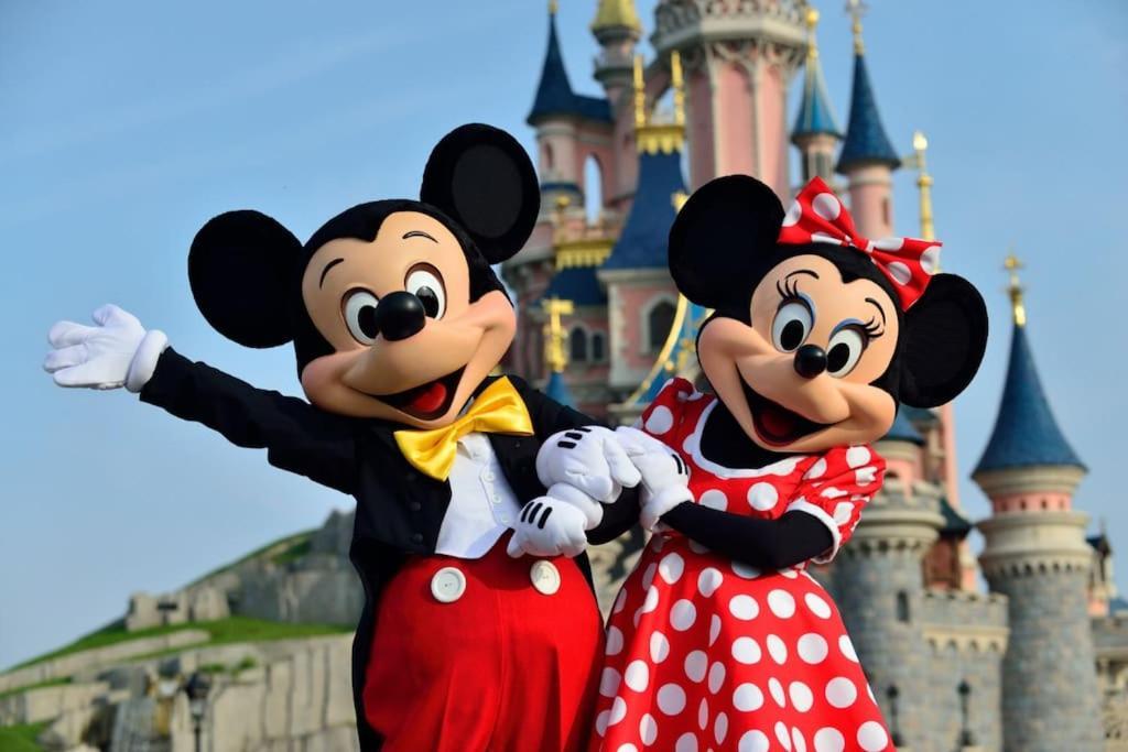 L'Olivier Centre Ville Parking Disneyland 4 Personnes Et 1 Bebe Bailly-Romainvilliers Exteriér fotografie
